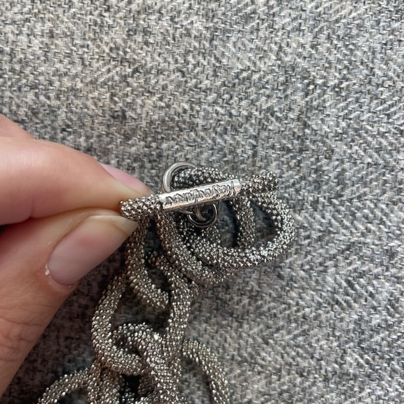 Vintage YSL Saint Laurent Silver Bracelet - Picture 5 of 6